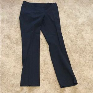 Navy blue suit pants